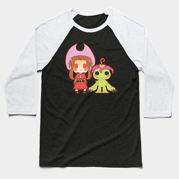 mimi & palmon Baseball T-Shirt by Potaaties